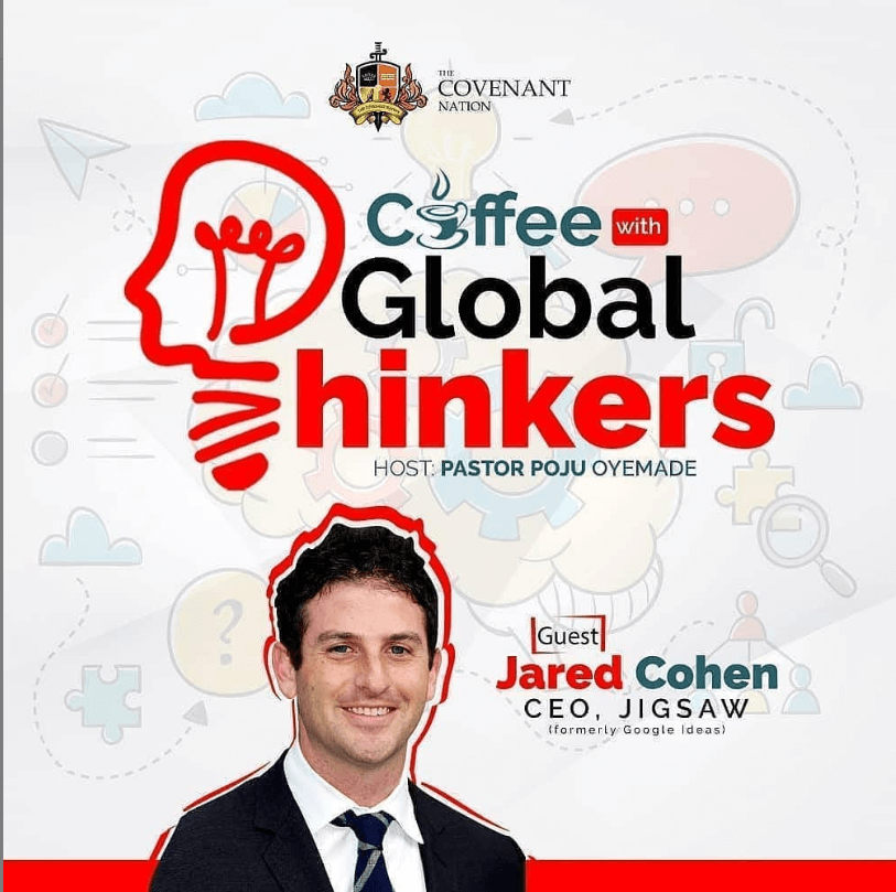 Coffee with Global thinker Jared Cohen
